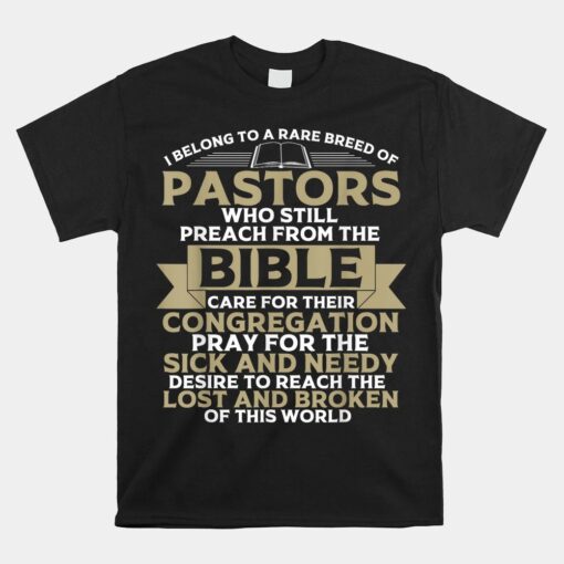 Pastor Appreciation Gift Christian Preacher Shirt