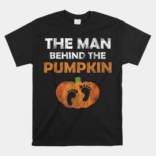 Pregnant Halloween Costume For Dad Expecting Lil Pumpkin Shirt