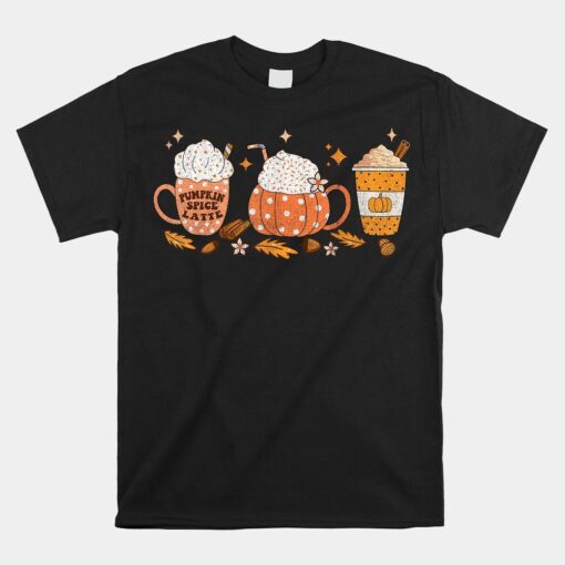 Pumpkin Spice Latte Fall Vibes Autumn Pumpkin Spice Coffee Shirt