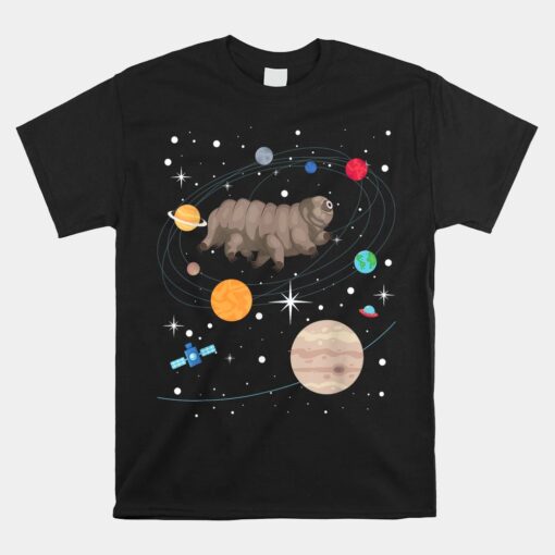 Tardigrade In Space - Water Bear Microbiology Moss Piglet Shirt