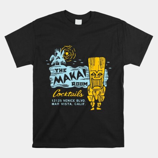 The Makai Room Los Angeles Vintage Tiki Bar Shirt