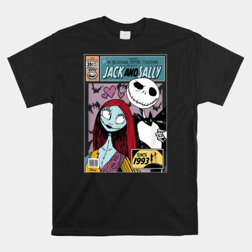 The Nightmare Before Christmas Jack And Sally Shirt