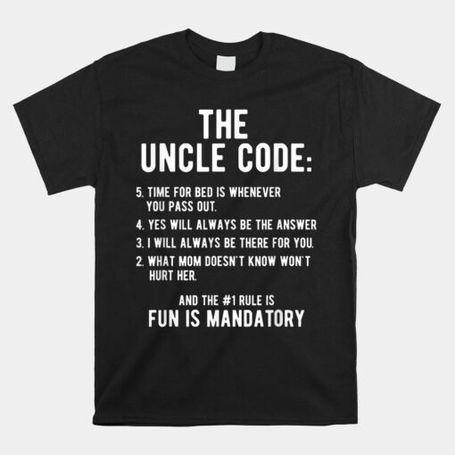 The Uncle Code Cool Shirt