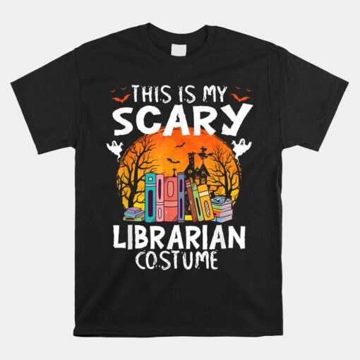 This Is My Scary Librarian Halloween Shirt