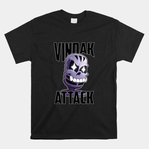 Vindakattack's Microphone Logo Shirt