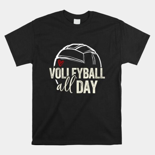 Volleyball Teen Girl Women Volleyball Shirt