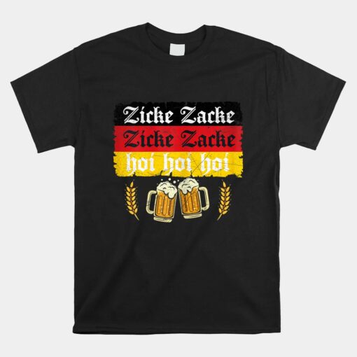 Zicke Zacke Hoi Hoi American Oktoberfest Shirt