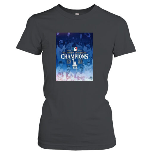 2023 MLB NL West Division Champions Are Los Angeles Dodgers  T-Shirt Hoodie