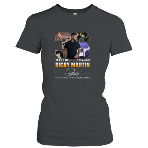 36th Years Anniversary Ricky Martin shirt T-Shirt Hoodie