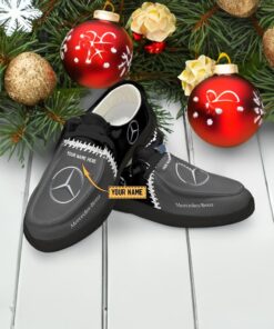 Mercedes Benz Custom Name Hey Dude Shoes funny