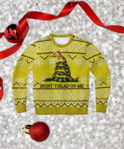 Snake Don’t Tread On Me Ugly Christmas Sweater