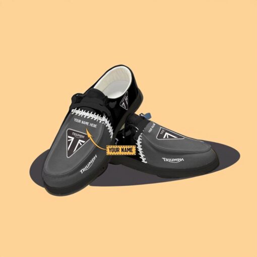 Triumph Custom Name Hey Dude Shoes Funny