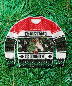 Unicorn Christmas Is Magical Ugly Christmas Sweater