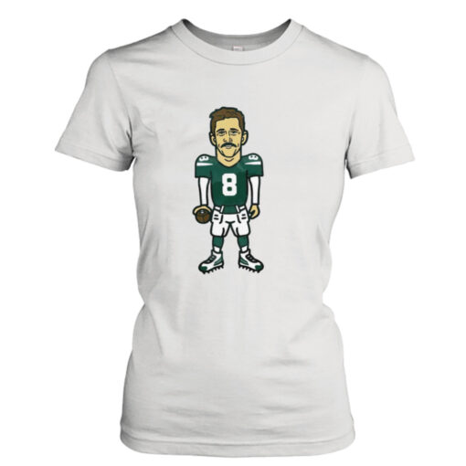 Aaron Rodgers 8 Cartoon New York Jets  T-Shirt Hoodies