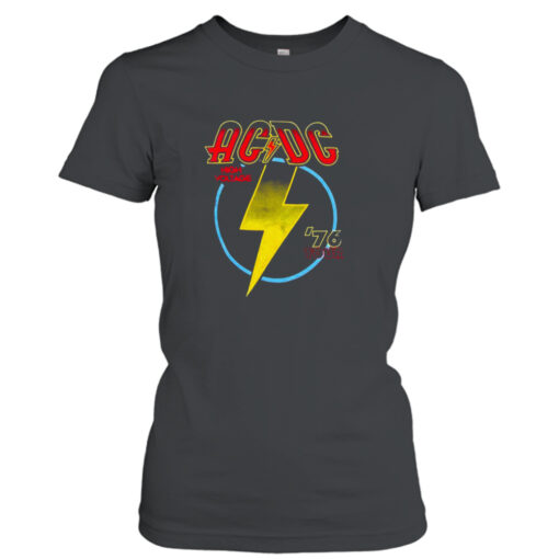 AC-DC High Voltage ’76 Tour T- T-Shirt Hoodie