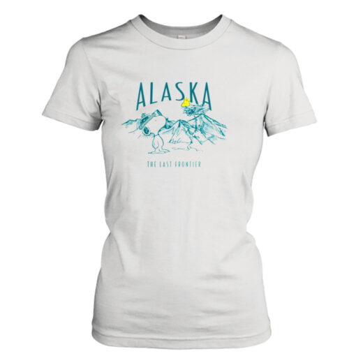 Alaska The Last Frontier Peanuts  T-Shirt Hoodies