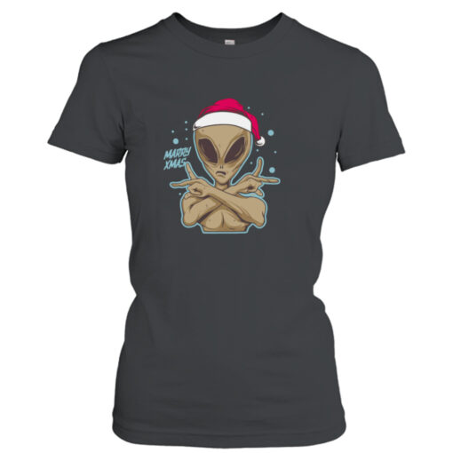 Alien Christmas shirt T-Shirt Hoodie