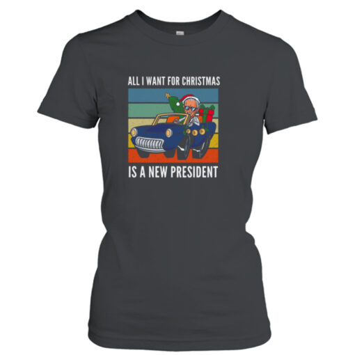 All I Want For Christmas Is A New President Art Graphic shirt T-Shirt Hoodie