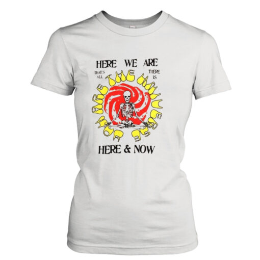 Altru Here We Are Here & Now  T-Shirt Hoodie