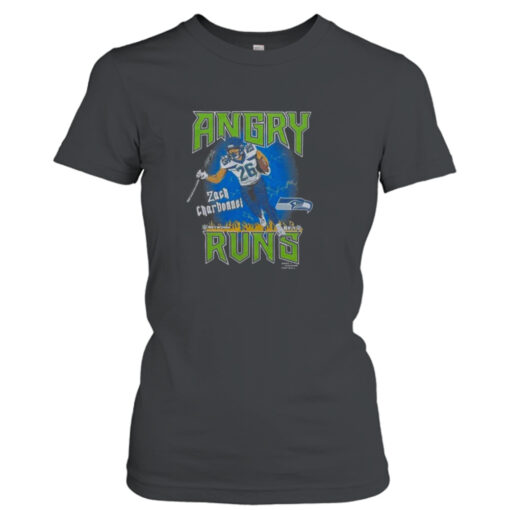 Angry Runs Seahawks Zach Charbonnet shirt T-Shirt Hoodie