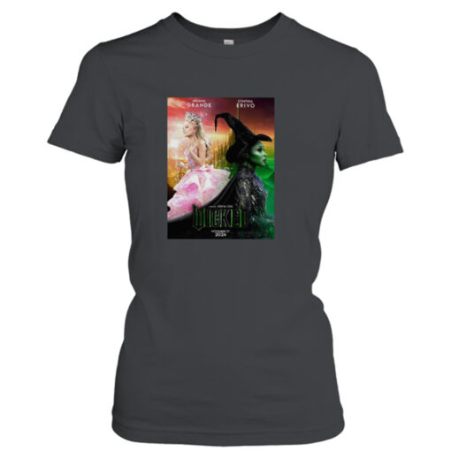 Ariana Grande and Cynthia Erivo Wicked 2024  T-Shirt Hoodies