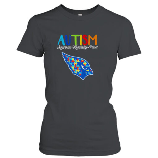 Arizona Cardinals autism awareness knowledge power shirt T-Shirt Hoodie