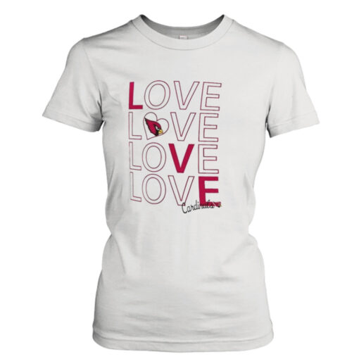 Arizona Cardinals G-III Love Graphic T- T-Shirt Hoodie