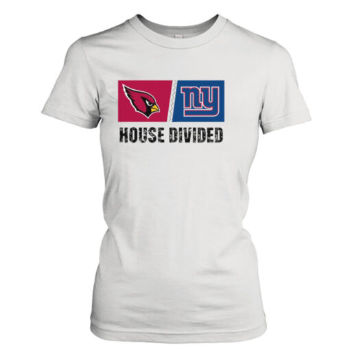 Arizona Cardinals vs New York Giants House Divided  T-Shirt Hoodie