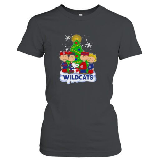 Arizona Wildcats The Peanuts Christmas Tree Sweatshirt T-Shirt Hoodie