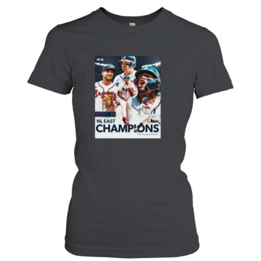 Atlanta Braves 2023 MLB NL East Champions shirt T-Shirt Hoodie