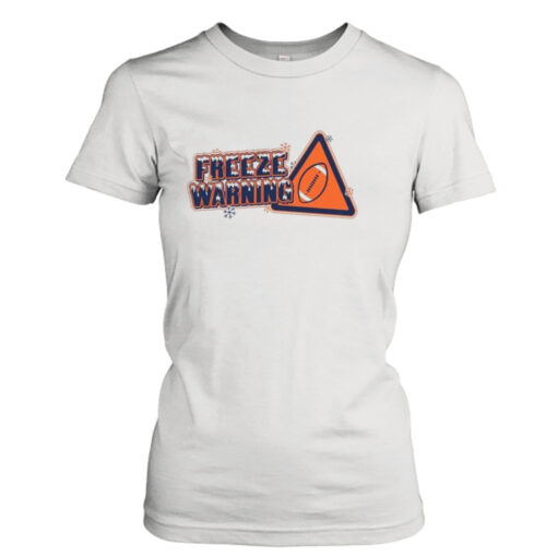 Auburn Tiger Football Freeze Warning T-Shirt Hoodie