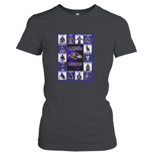 Baltimore Ravens Legends Players 2023 Signatures shirt T-Shirt Hoodie