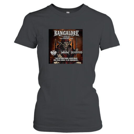 Bangalore Open Air 2024 Two International Headliners And More Bands To Be Announced poster T-shirt T-Shirt Hoodie