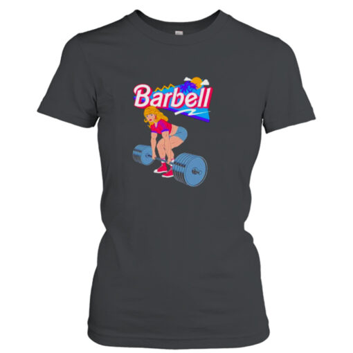 Barbell Barbie gym shirt T-Shirt Hoodie