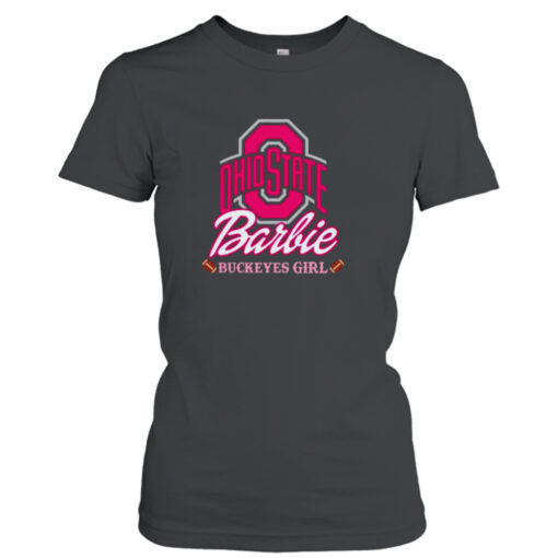 Barbie Ohio State Buckeyes Girl T- T-Shirt Hoodie