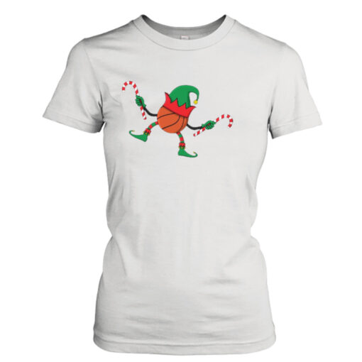 Basketball Elf Christmas shirt T-Shirt Hoodie