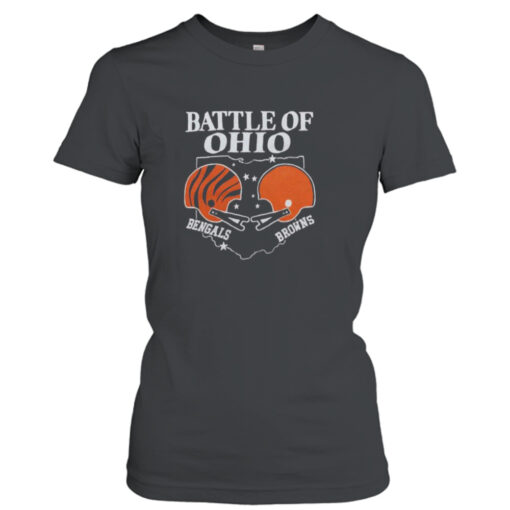 Battle Of Ohio Cincinnati Bengals And Cleveland Browns 2023  T-Shirt Hoodie