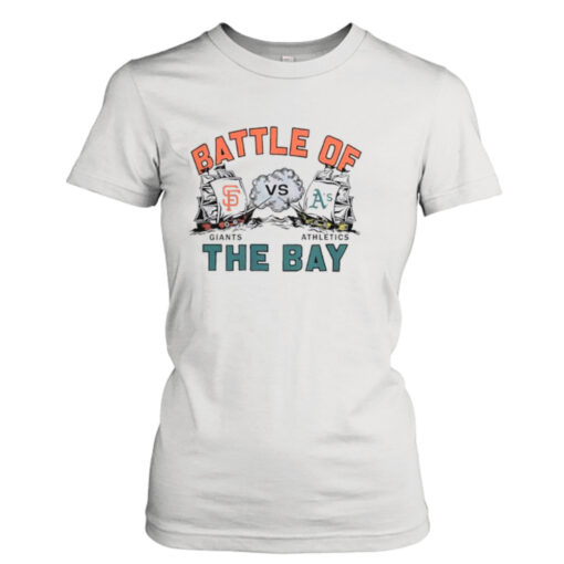 Battle Of The Bay San Francisco Giants vs Oakland Athletics shirt T-Shirt Hoodie