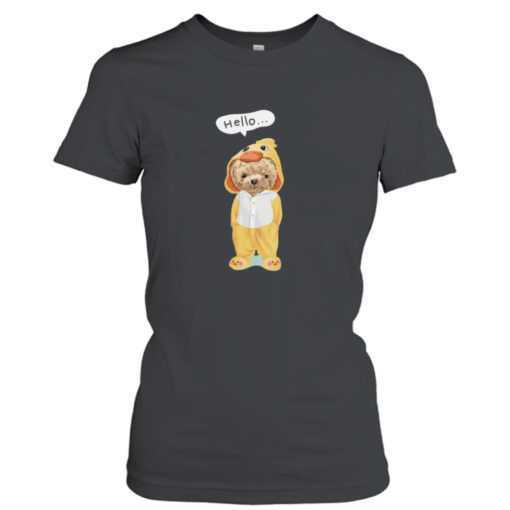 Bear Hello Why So Serious shirt T-Shirt Hoodie