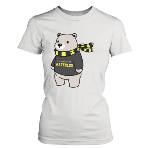 Bear With Sweater University Of Waterloo  T-Shirt Hoodies