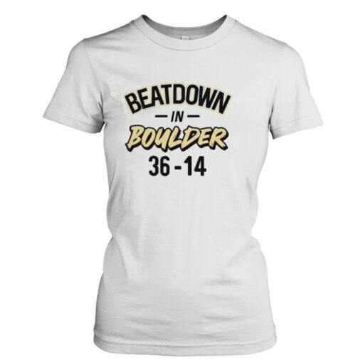 Beatdown in Boulder 36-14  T-Shirt Hoodie