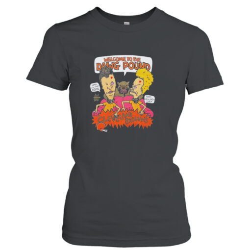 Beavis And Butthead X Cleveland Browns Dawg Pound  T-Shirt Hoodie