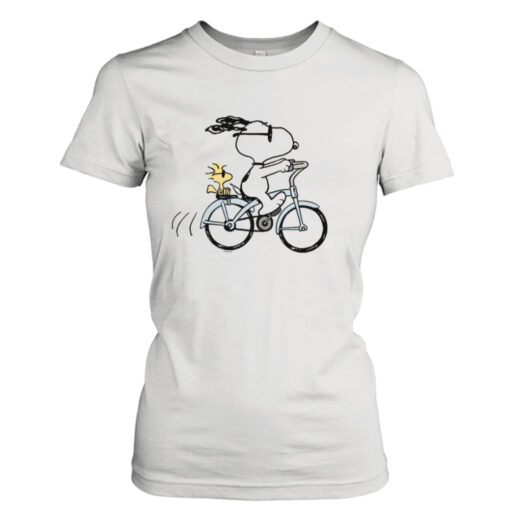 Bicycle Peanuts Snoopy & Woodstock  T-Shirt Hoodies