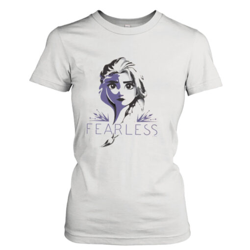 Black And White Elsa Fearless Frozen  T-Shirt Hoodies