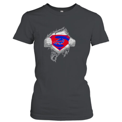 Blood Inside Me Buffalo Bills Super Man 2023 T- T-Shirt Hoodie