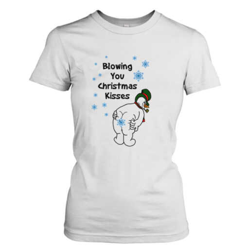 Blowing You Christmas Kisses Orament T-Shirt Hoodie