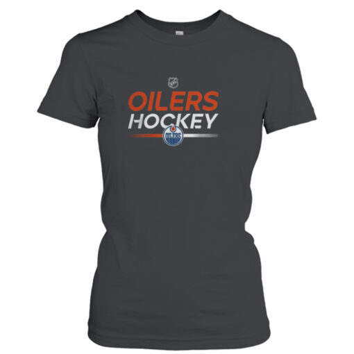 Blue Edmonton Oilers Authentic Pro Primary Replen T- T-Shirt Hoodie