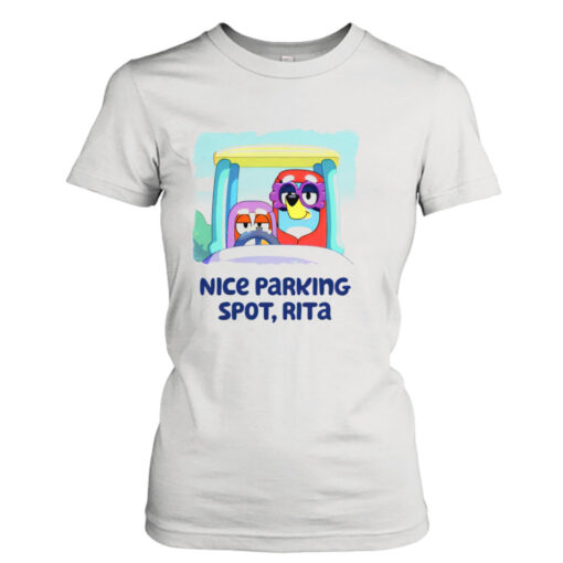 Bluey nice parking spot rita  T-Shirt Hoodies