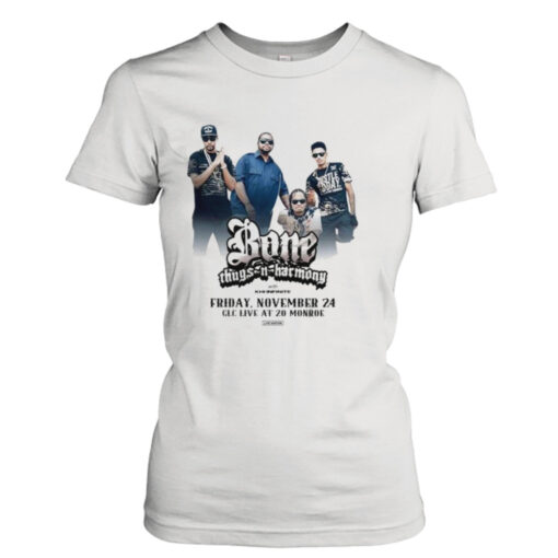 Bone Thugs N Harmony With Khi Infinite Friday November 24 GLC Live At 20 Monroe Fan Gifts T- T-Shirt Hoodie