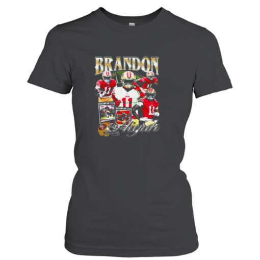 Brandon Aiyuk San Francisco 49ers Style 90s Football Vintage T-shirt T-Shirt Hoodie